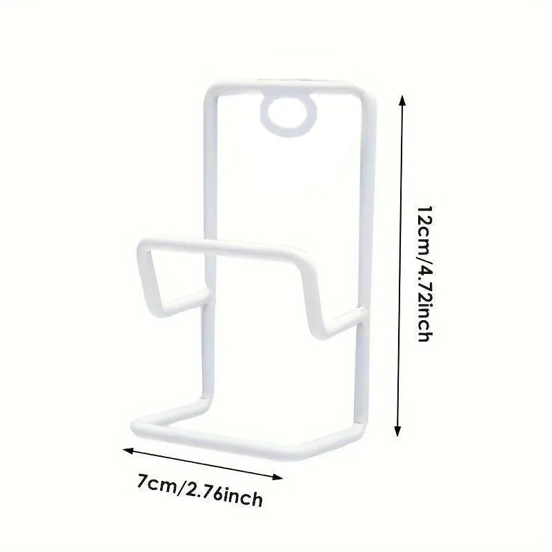 1pc Sink Sponge Soap Rack, Faucet Sponge Drain Rack, Bathroom Suction Wall Rack, Kitchen Storage Accessory